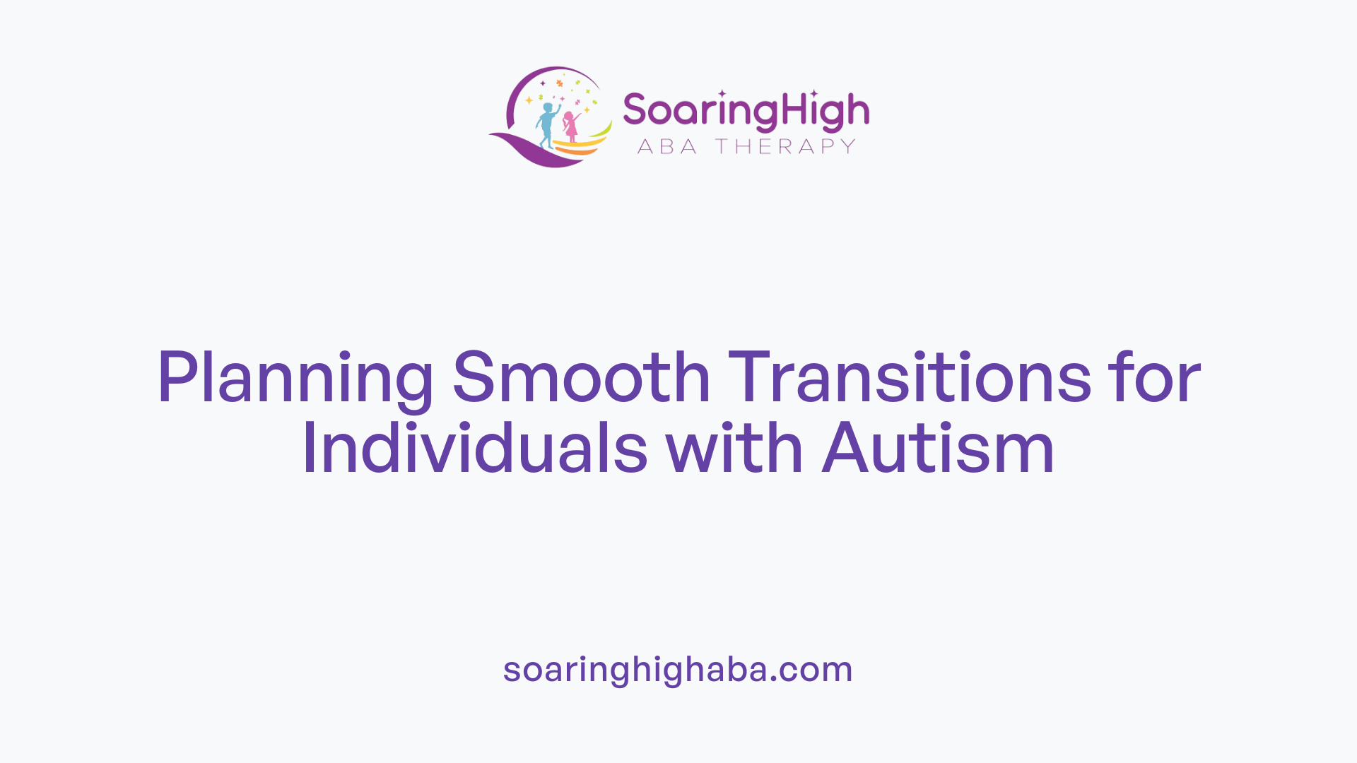 Planning Smooth Transitions for Individuals with Autism