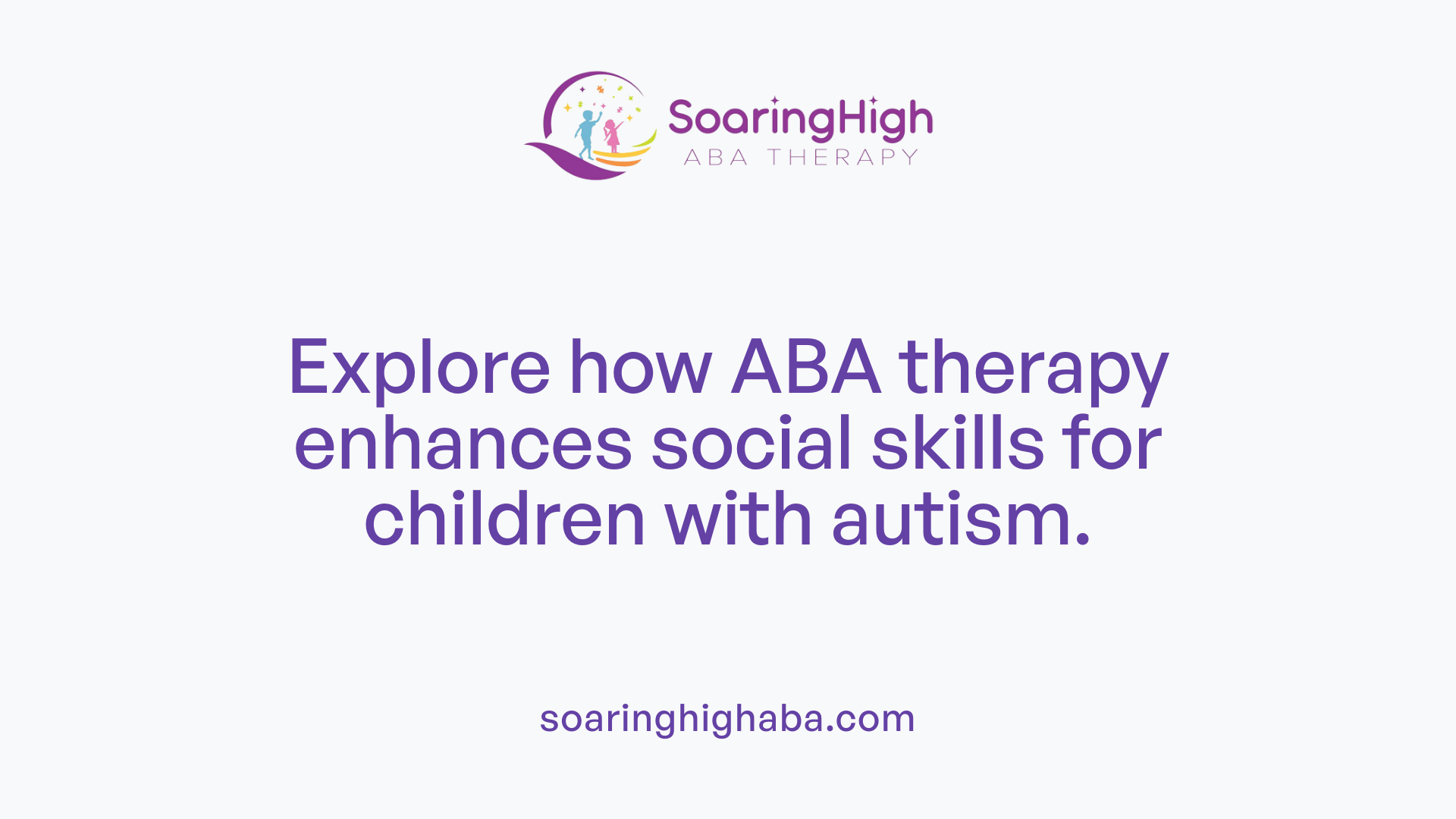 Explore how ABA therapy enhances social skills for children with autism.