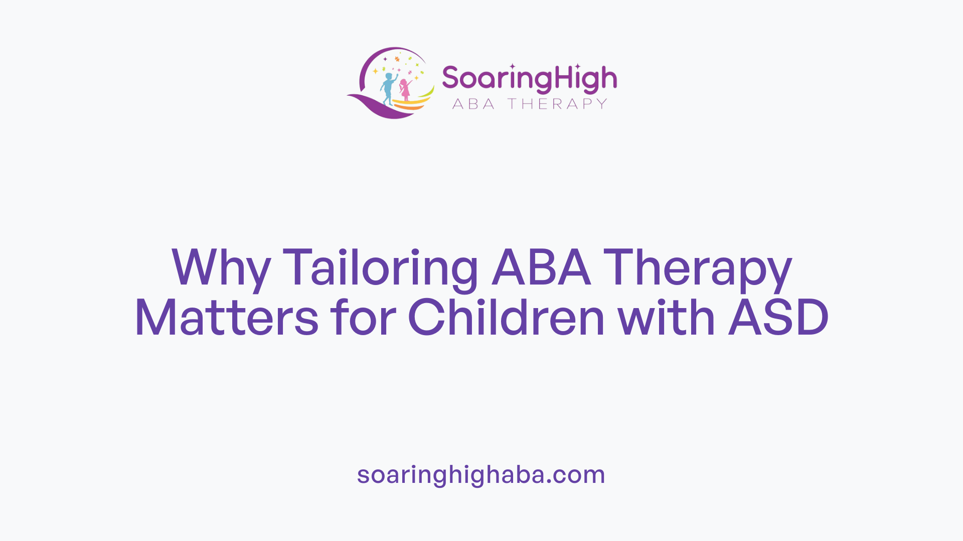 How ABA Therapy Can Be Customized for Children with Co-Occurring Diagnoses