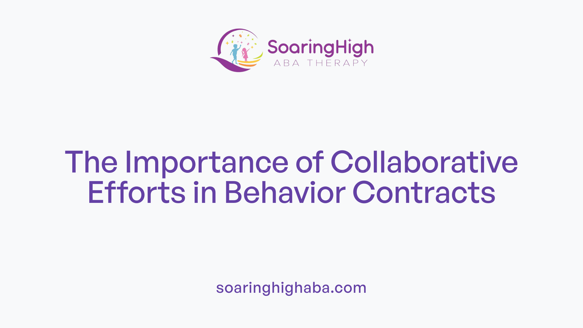 The Importance of Collaborative Efforts in Behavior Contracts