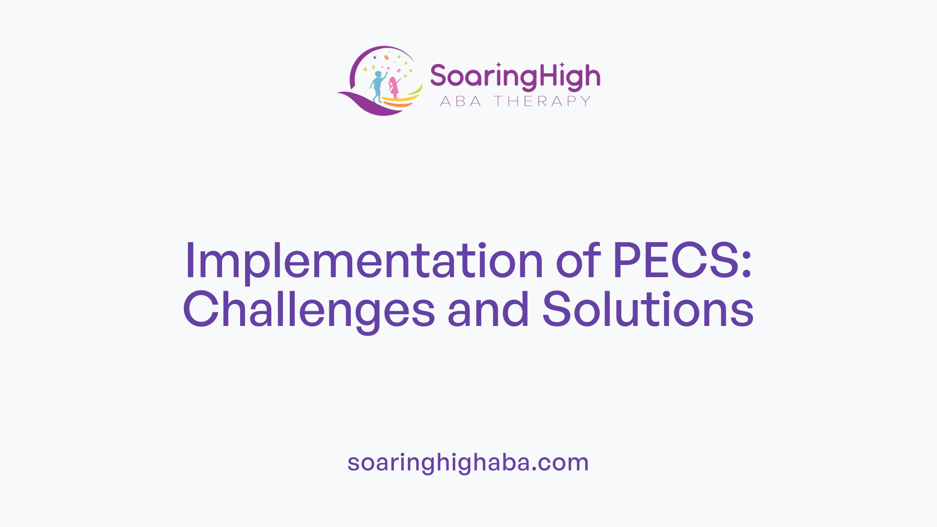 Implementation of PECS: Challenges and Solutions