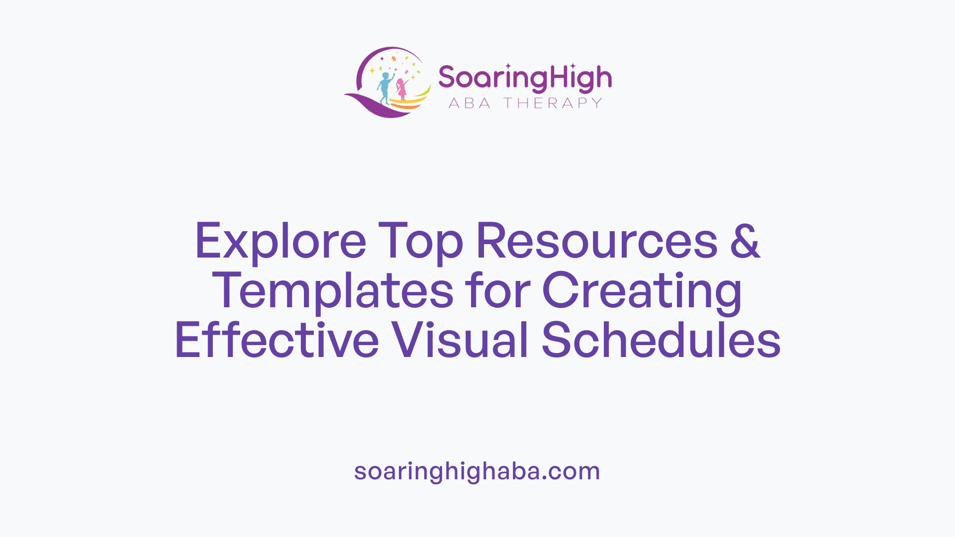 Explore Top Resources & Templates for Creating Effective Visual Schedules