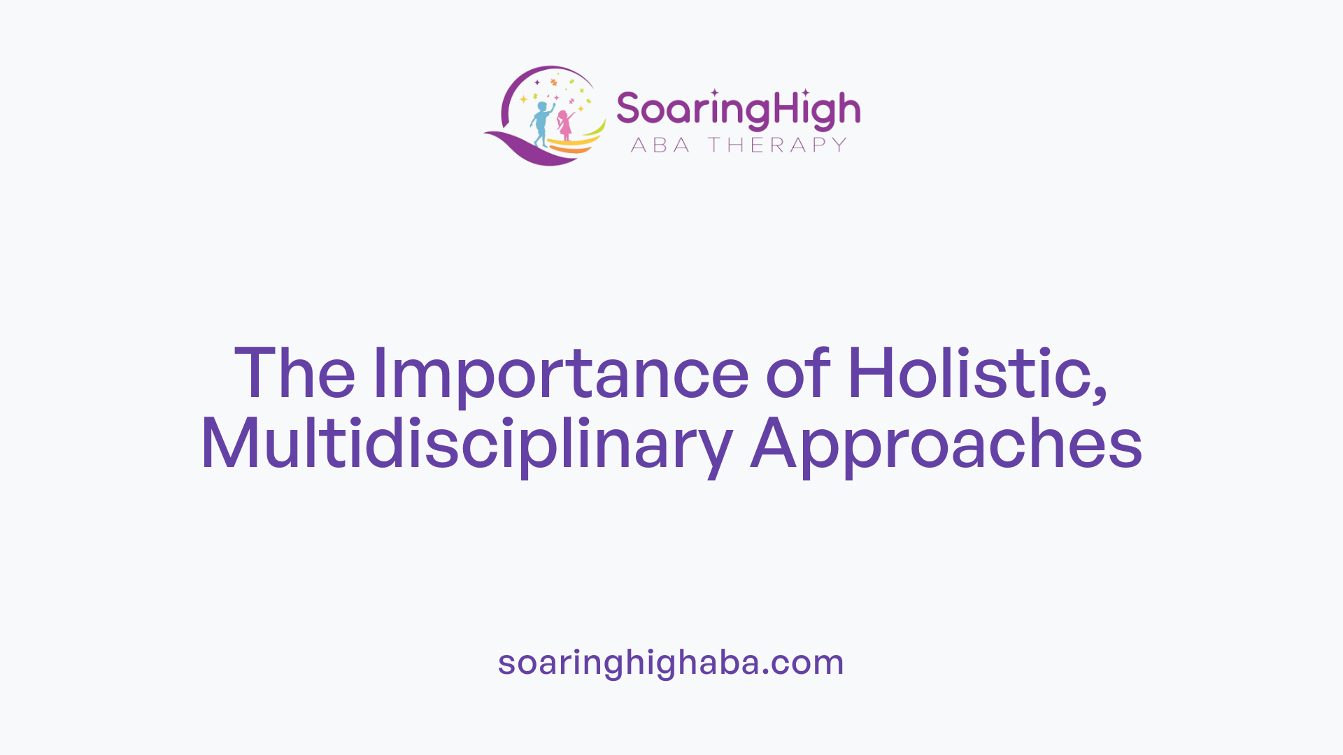 The Importance of Holistic, Multidisciplinary Approaches