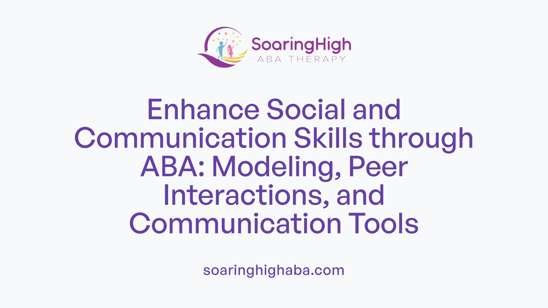 How ABA Techniques Can Improve Classroom Participation | SoaringHigh ABA
