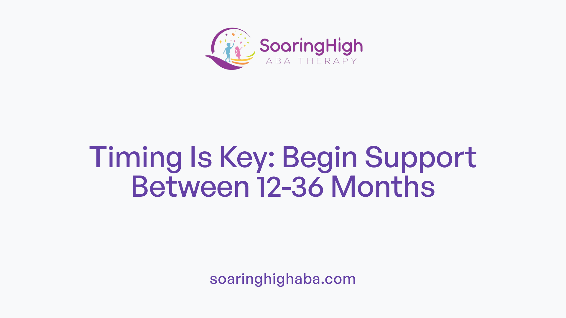 Timing Is Key: Begin Support Between 12-36 Months
