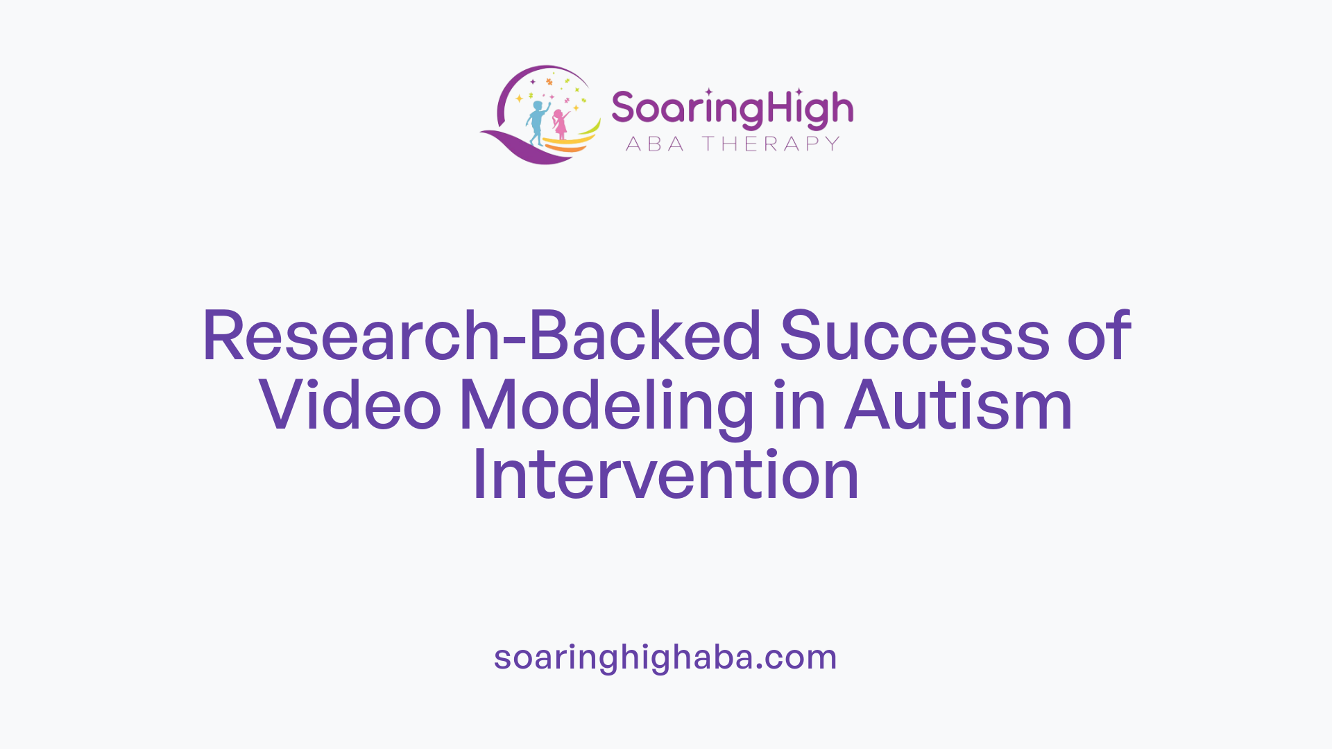 Research-Backed Success of Video Modeling in Autism Intervention