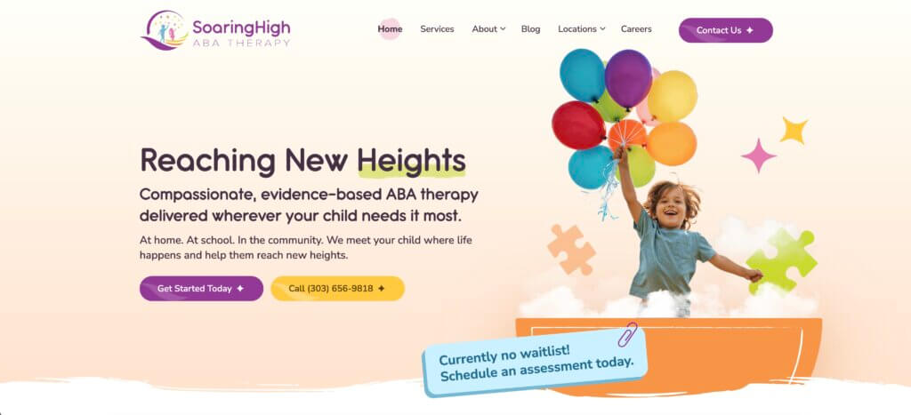 ABA Therapy Colorado | In-Home ABA Therapy for Children | SoaringHigh ABA