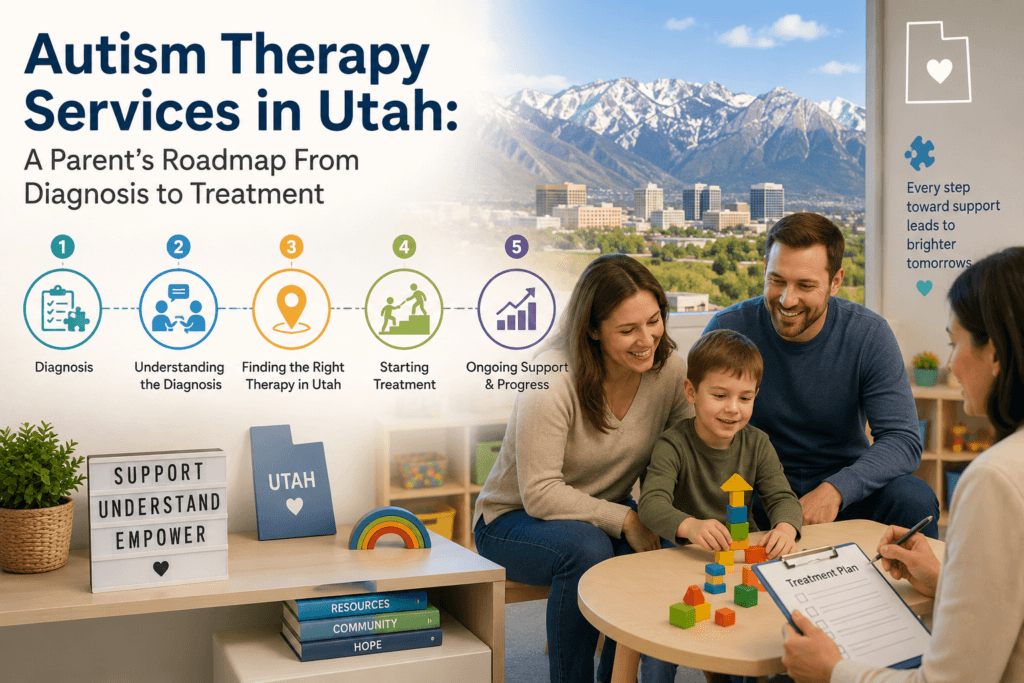 Autism Therapy Services in Utah: A Parent’s Roadmap From Diagnosis to Treatment